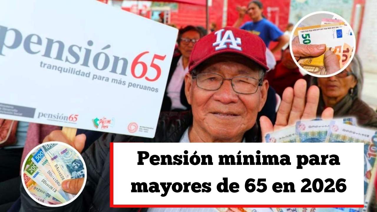 Pensión mínima para mayores de 65 en 2026: importe y calendario de cobro