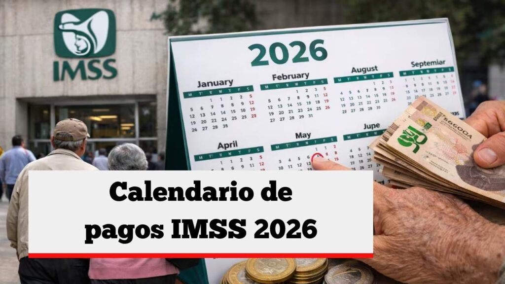 Calendario de pagos IMSS 2026: fechas y aumentos para pensionados